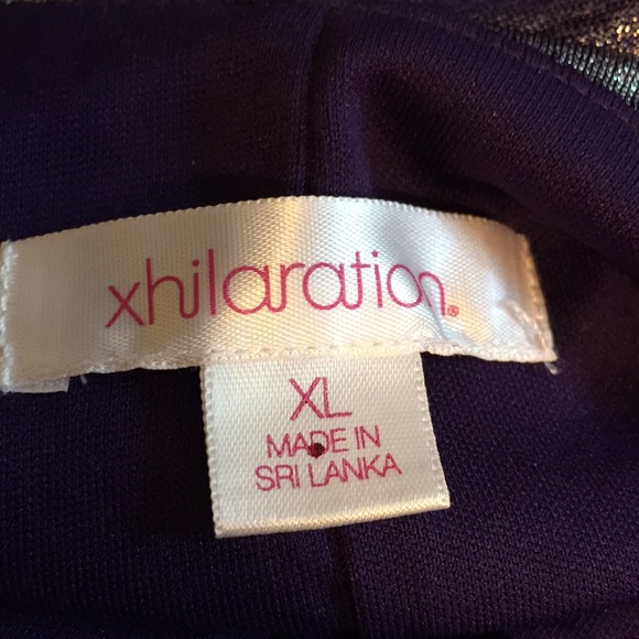 Xhilaration Purple Metallic Dress - Picture 6 of 7